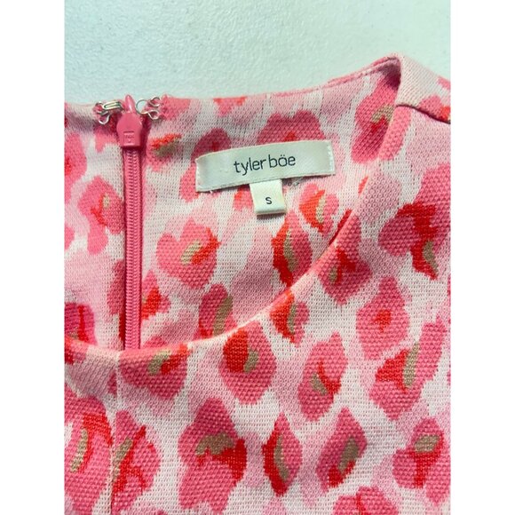 Tyler Böe Floral Print Short Sleeve Pocket Designer Dress Small - Picture 4 of 5